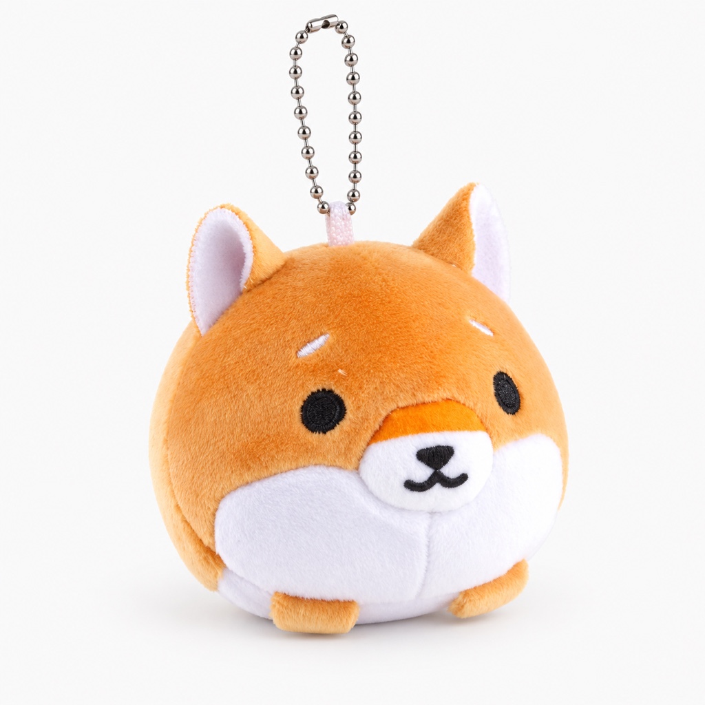 Porte-clés peluche Shiba — Maru