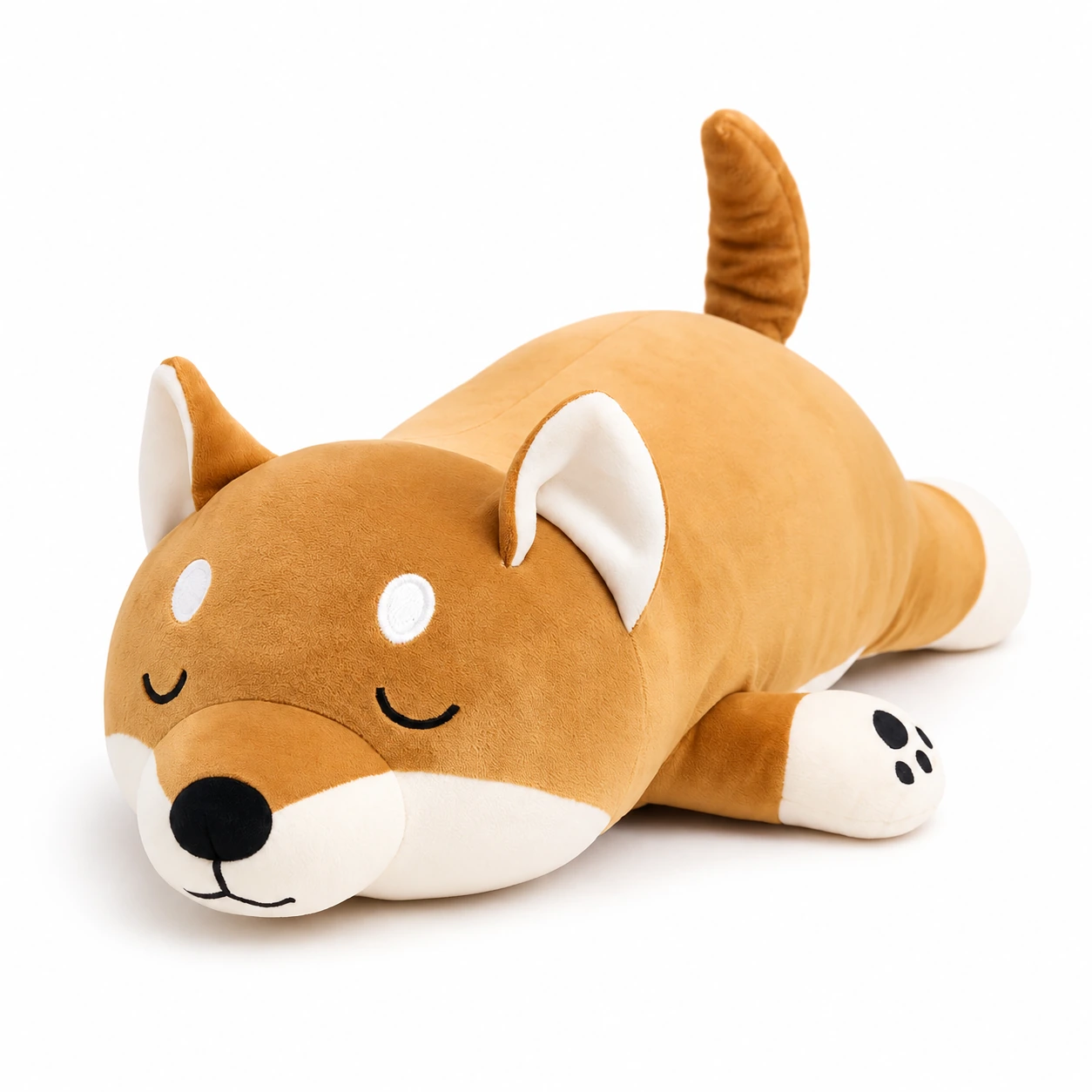 Peluche Shiba Inu dormant