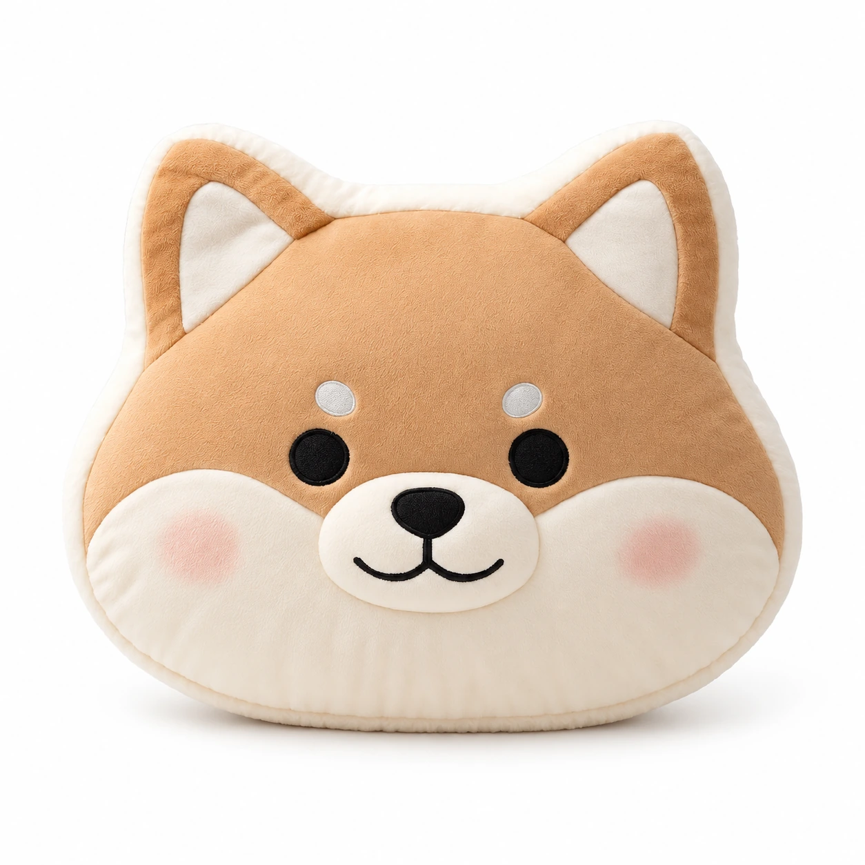 Coussin tête Shiba Inu