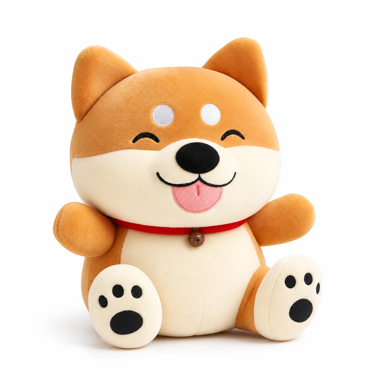 Peluche Shiba Inu assis