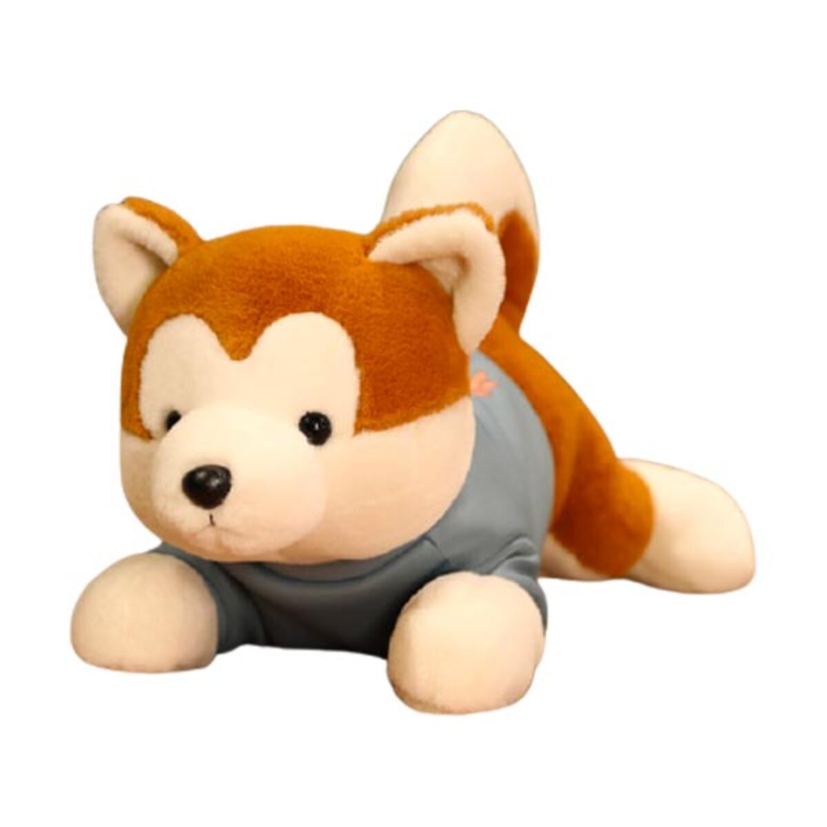 Peluche Shiba Inu 50 Cm – Oreiller En Tissu Cristal Doux, Coton PP – Cadeau Pour Enfants, Anniversaire, Décoration – 2 Tailles